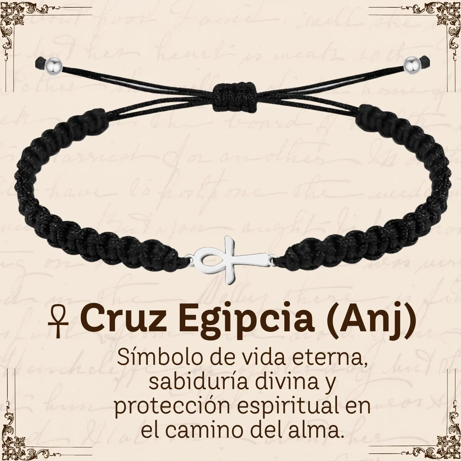 Pulsera Hilo Destino Hecho a Mano 🧵 con Amuleto de Suerte y Protección 🍀 en Acero Inoxidable 💎 - cotigo