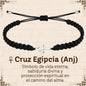 Pulsera Hilo Destino Hecho a Mano 🧵 con Amuleto de Suerte y Protección 🍀 en Acero Inoxidable 💎 - cotigo