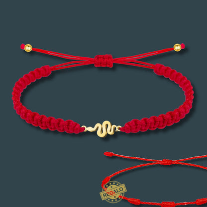 Pulsera Hilo Destino Roja Hecho a Mano 🧵 con Amuleto de Suerte y Protección 🍀 en Acero Inoxidable 💎 ¡Incluye Pulsera 7 Nudos de Regalo! 🎁