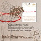 Colgante Acero SAN JOSE OBRERO color Dorado - cotigo