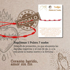 Pulsera Hilo Encerado con CORAZON DE JESUS color Plateado - cotigo