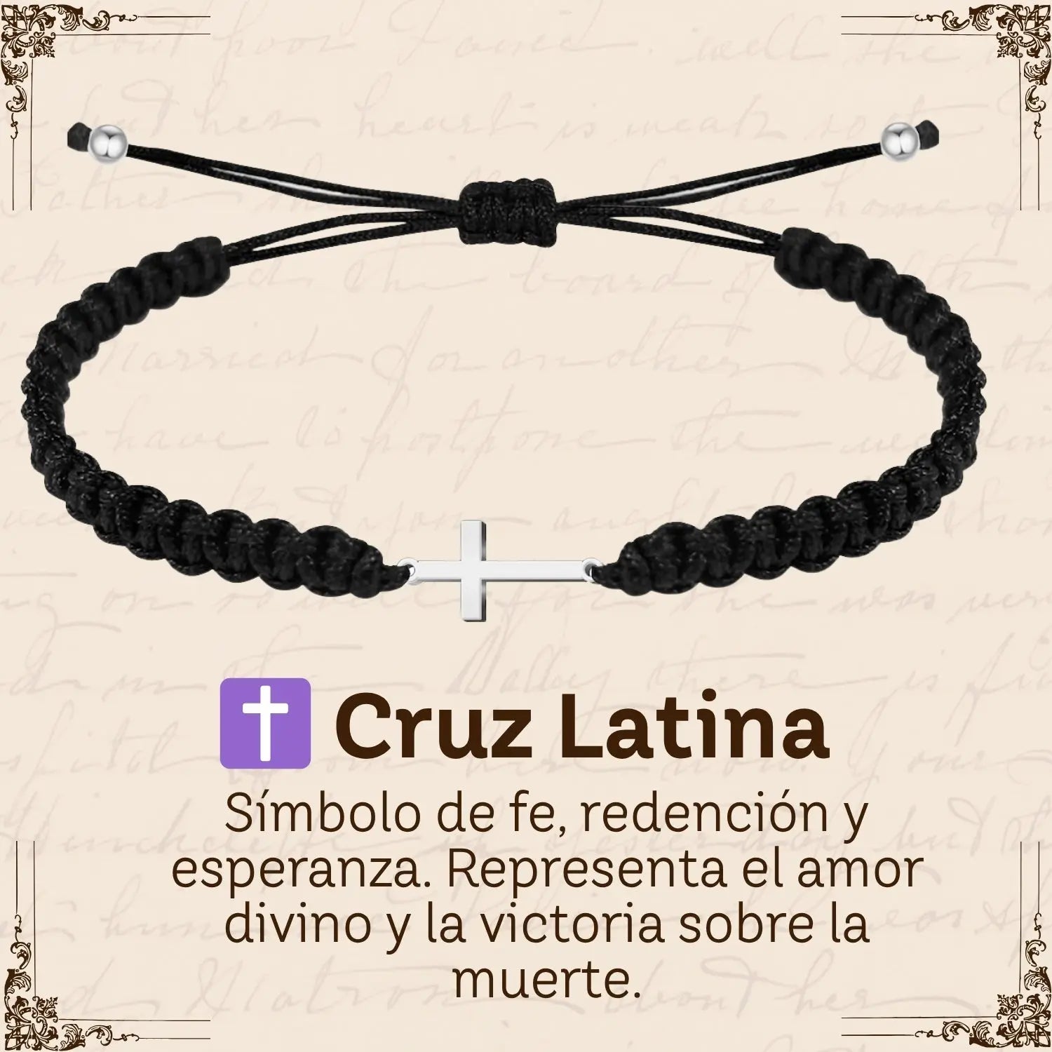 Pulsera Hilo Destino Hecho a Mano 🧵 con Amuleto de Suerte y Protección 🍀 en Acero Inoxidable 💎 - cotigo