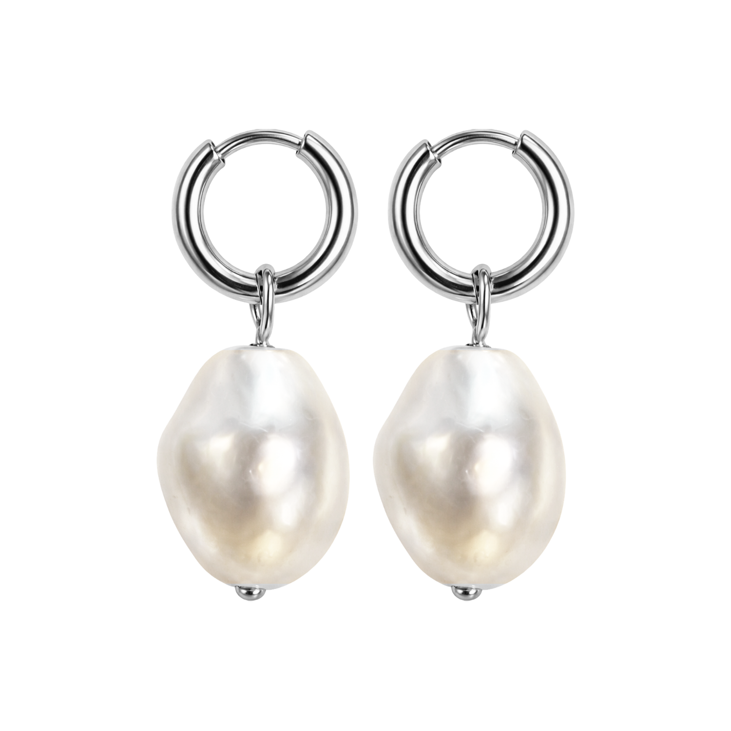 Pendientes de Perlas Barrocas