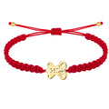 Pulsera Hilo Destino Oso Acero