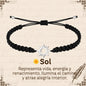 Pulsera Hilo Destino Hecho a Mano 🧵 con Amuleto de Suerte y Protección 🍀 en Acero Inoxidable 💎 - cotigo