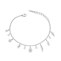 Pulsera 7 Islas Canarias con Nombres y Circonitas