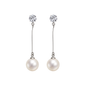Pendientes de Perlas con Circonitas