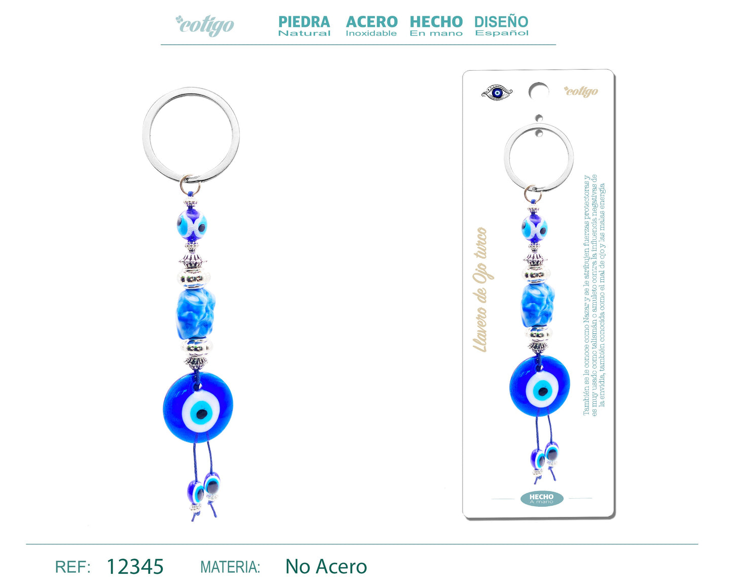 Llavero de Ojo Turco