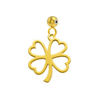 CHARM Acero Inoxidable color Dorado -con Bola de Goma - cotigo