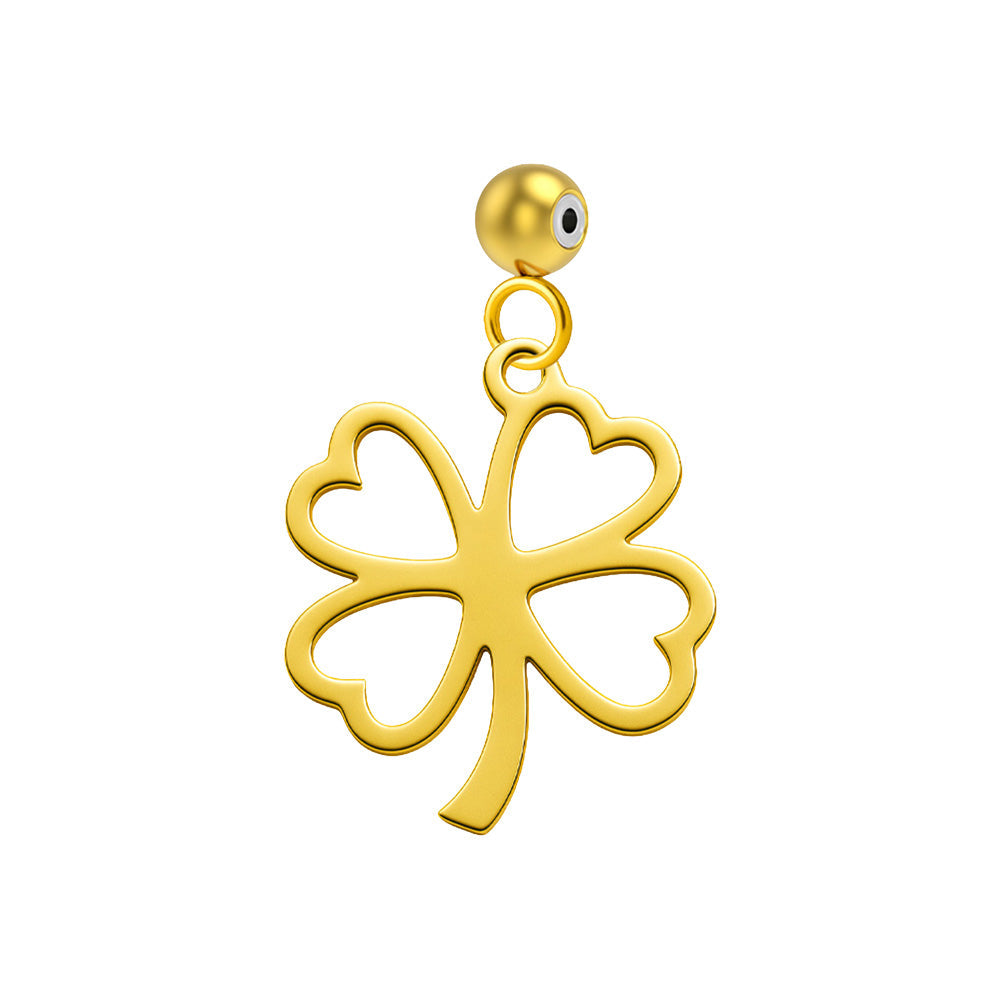 CHARM Acero Inoxidable color Dorado -con Bola de Goma