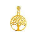 CHARM Acero Inoxidable color Dorado -con Bola de Goma - cotigo