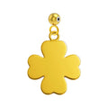 CHARM Acero Inoxidable color Dorado -con Bola de Goma - cotigo