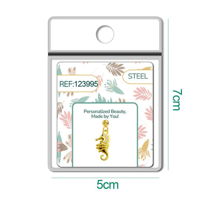 CHARM de Cobre Chapado Oro 14K con Circonita-con Bola de Goma