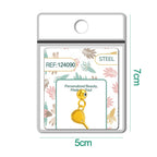 CHARM Acero Dorado Chapado Oro 14 K-con Bola de Goma - cotigo