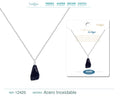Collar con Colgante Mano Higa en Acero Inoxidable – vista principal del diseño colgante mano higa