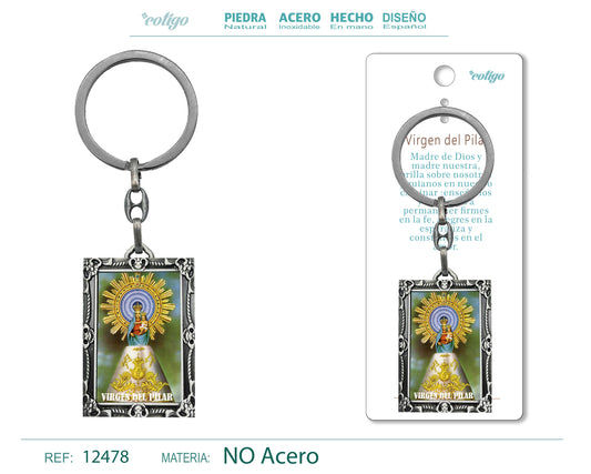 Llavero VIRGEN DEL PILAR