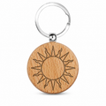 Llavero de Madera Sol