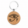 Llavero de Madera Ojo de Horus