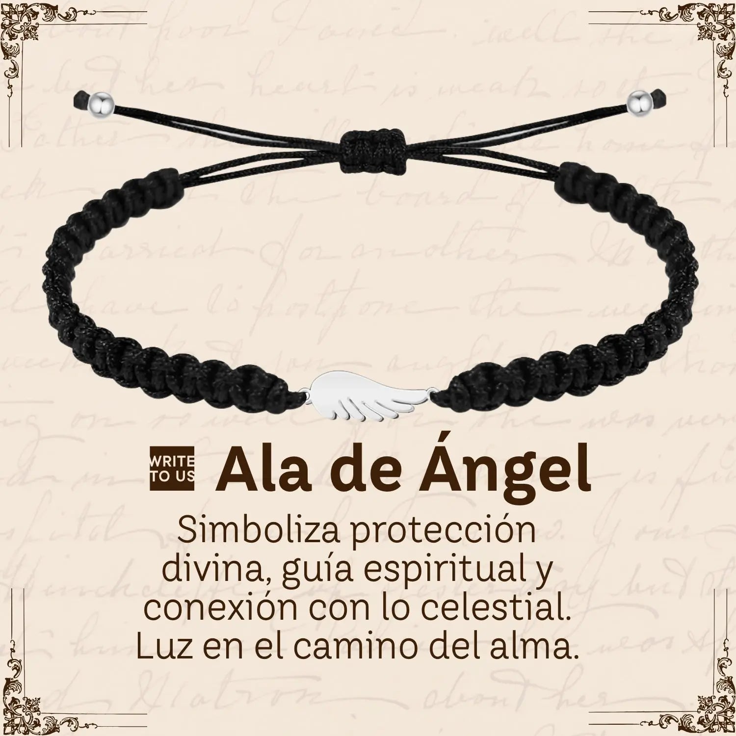 Pulsera Hilo Destino Hecho a Mano 🧵 con Amuleto de Suerte y Protección 🍀 en Acero Inoxidable 💎 - cotigo