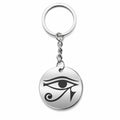 Llavero Acero Símbolo Suerte Ojo de Horus
