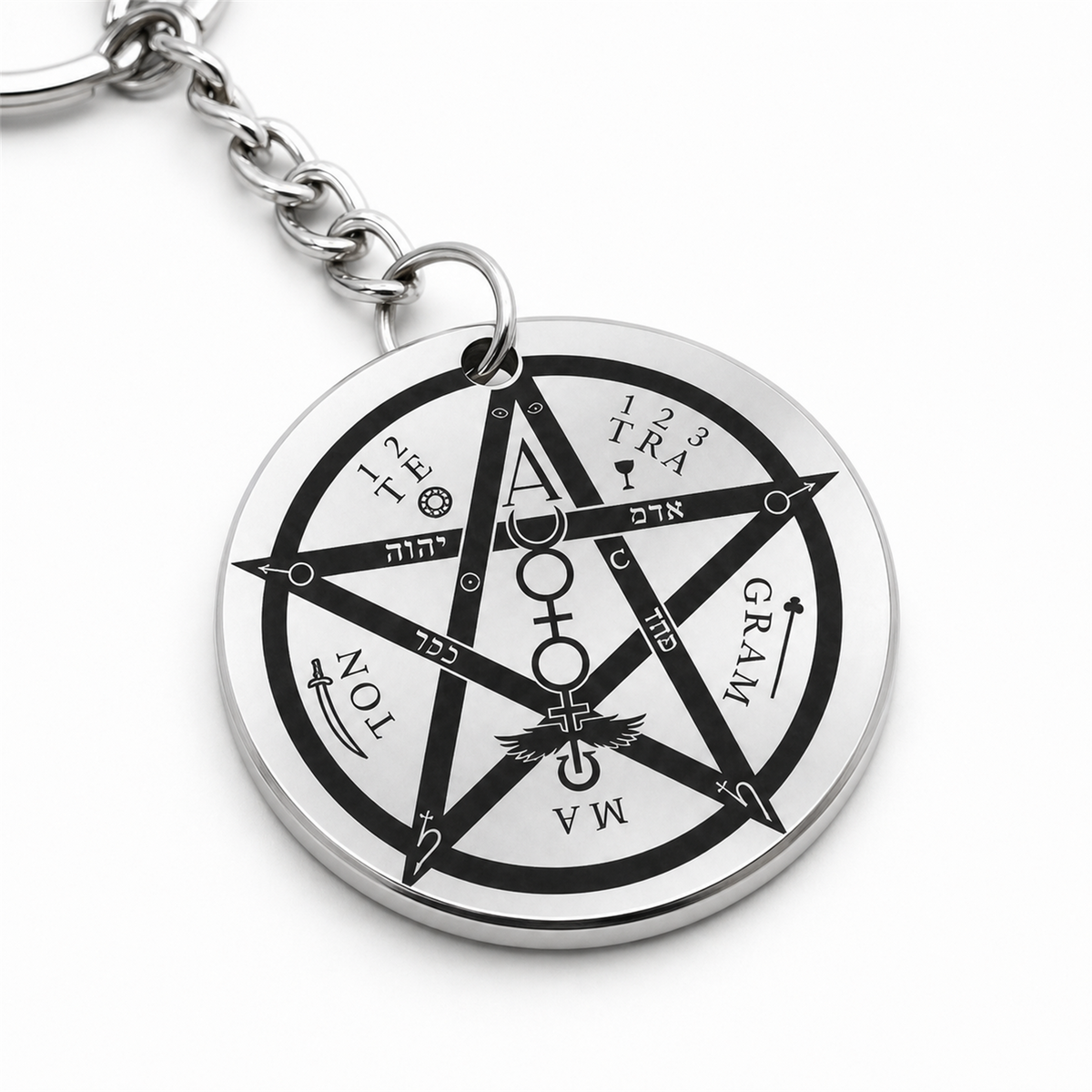 Detalle de acero inoxidable — SKU 12657