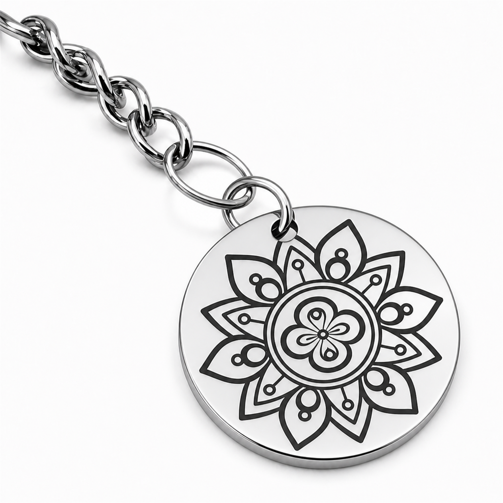 Detalle de acero inoxidable — SKU 12668