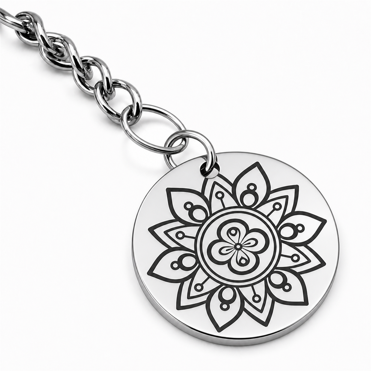 Detalle de acero inoxidable — SKU 12668