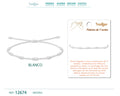 Pulsera 7 nudos Blanco - cotigo