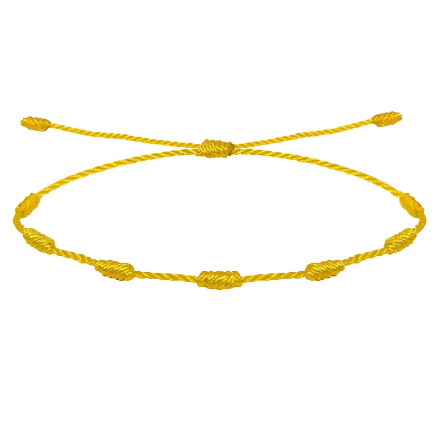 Pulsera 7 nudos Dorado - cotigo