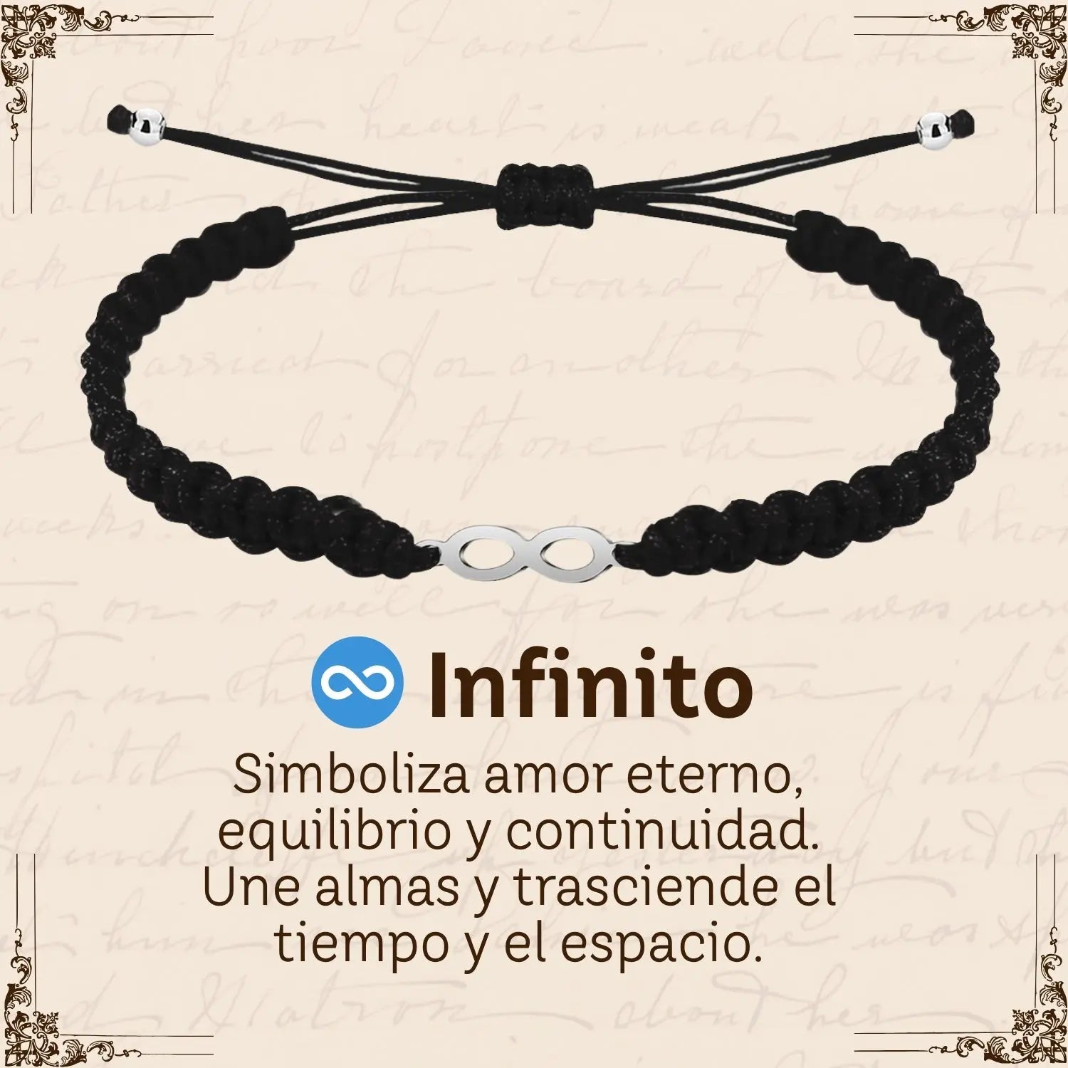 Pulsera Hilo Destino Hecho a Mano 🧵 con Amuleto de Suerte y Protección 🍀 en Acero Inoxidable 💎 - cotigo