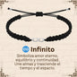 Pulsera Hilo Destino Hecho a Mano 🧵 con Amuleto de Suerte y Protección 🍀 en Acero Inoxidable 💎 - cotigo