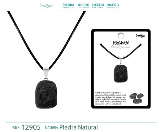 Colgante de Piedra Volcancia