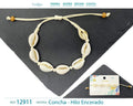 Pulsera Hilo Encerado de concha - cotigo