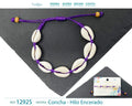 Pulsera Hilo Encerado de concha - cotigo