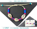 Pulsera Hilo Encerado de concha - cotigo