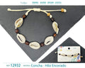 Pulsera Hilo Encerado de concha - cotigo