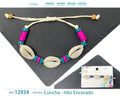 Pulsera Hilo Encerado de concha - cotigo