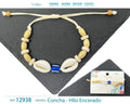 Pulsera Hilo Encerado de concha - cotigo