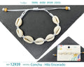 Pulsera Hilo Encerado de concha - cotigo