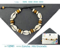 Pulsera Hilo Encerado de concha - cotigo