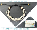 Pulsera Hilo Encerado de concha - cotigo