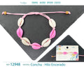 Pulsera Hilo Encerado de concha - cotigo