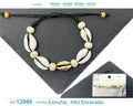 Pulsera Hilo Encerado de concha - cotigo