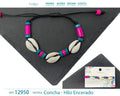Pulsera Hilo Encerado de concha - cotigo