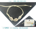 Pulsera Hilo Encerado de concha - cotigo