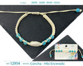 Pulsera Hilo Encerado de concha - cotigo