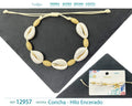 Pulsera Hilo Encerado de concha - cotigo