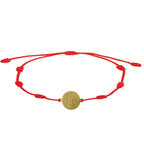 Pulsera 7 nudos con Virgen Guadalupe Acero