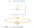 Pulsera Yin Yang en Acero Inoxidable – vista principal del diseño yin yang