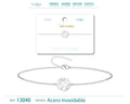 Pulsera Mapa del Mundo en Acero Inoxidable en acabado plateado – vista principal del diseño mapa del mundo